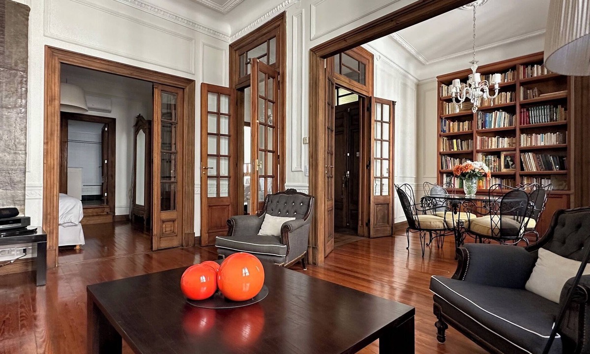 Recoleta Apartment | Luxury Restored Parisian Penthouse perfectly located to see all of Buenos Aires
