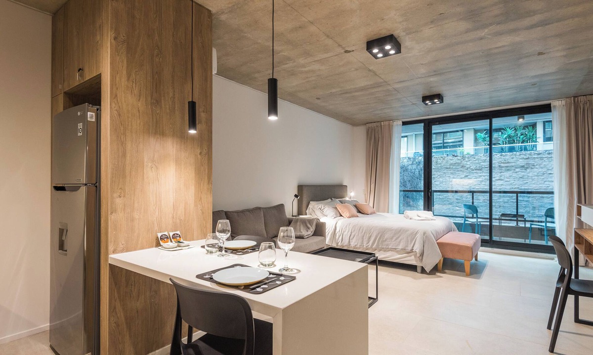 Colegiales Apartment | Modern and Elegant Studio in Palermo for 3 people