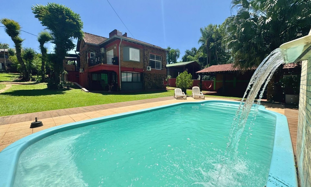 Puerto Iguazu Apartment | Nature Iguazu - D2, Apartment with balcony, garden and swimming pool