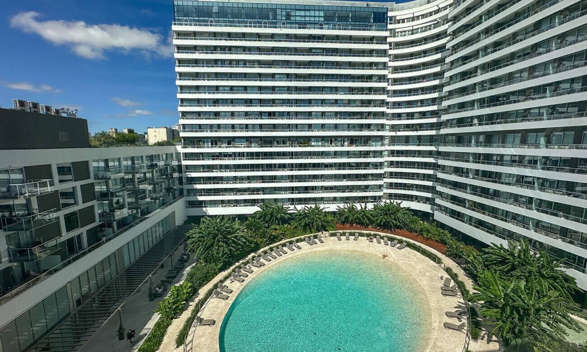 Colegiales Apartment | Palermo with luxury amenities: balcony, pools, gym and spa