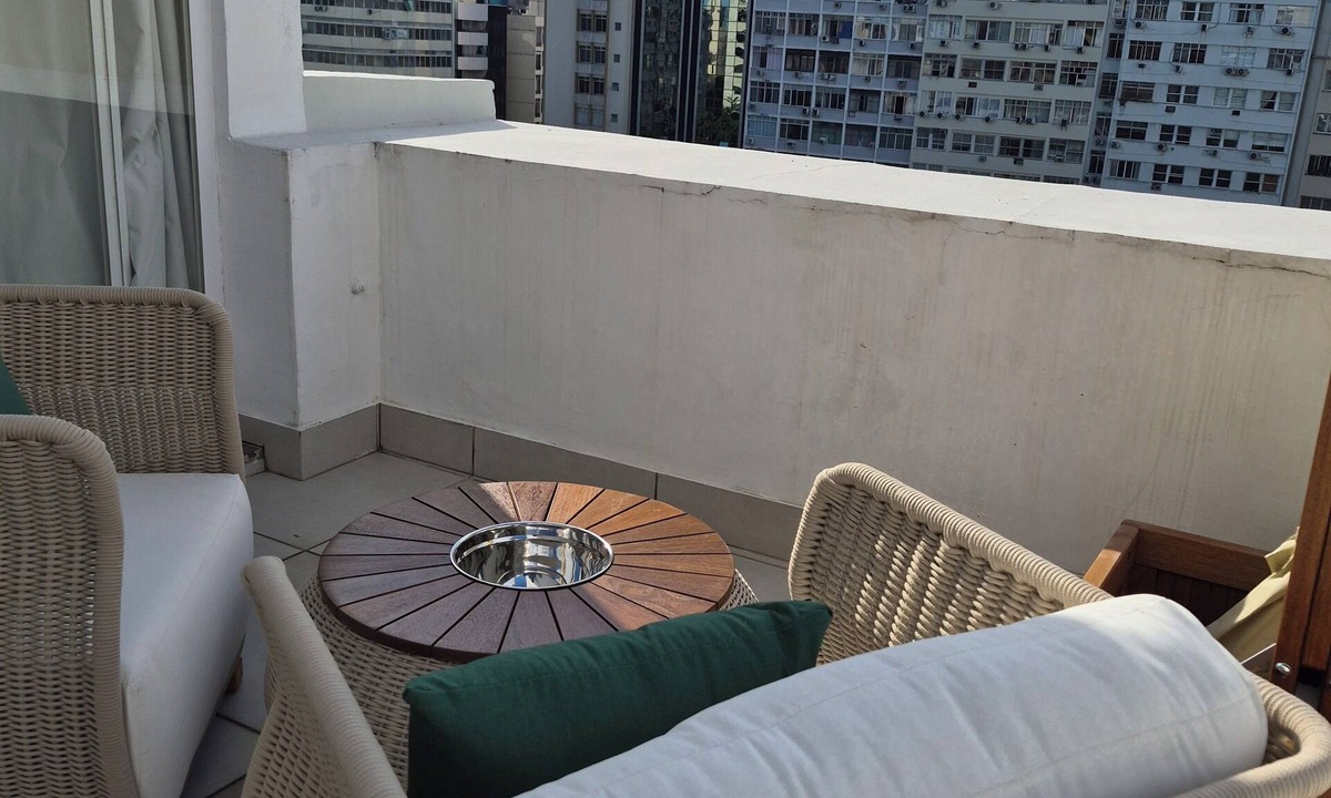 Copacabana Apartment | Penthouse in Copacabana, one block from the beach, with ocean and Christ the Redeemer views.