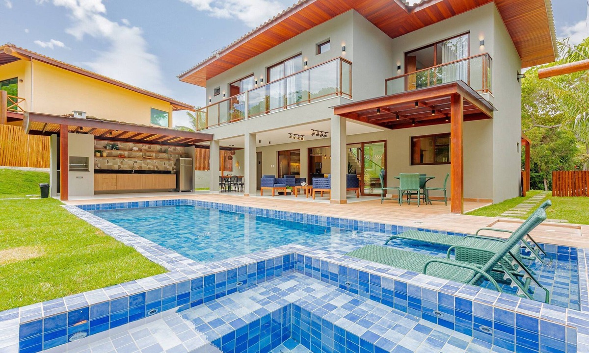 Itacimirim House | PF107 House 5 Suites Swimming Pool with Hydro AQ