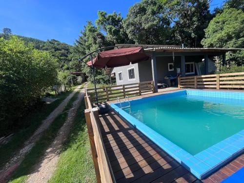 Itaperucu House | Rancho D'Lara Country House with Pool, Nature