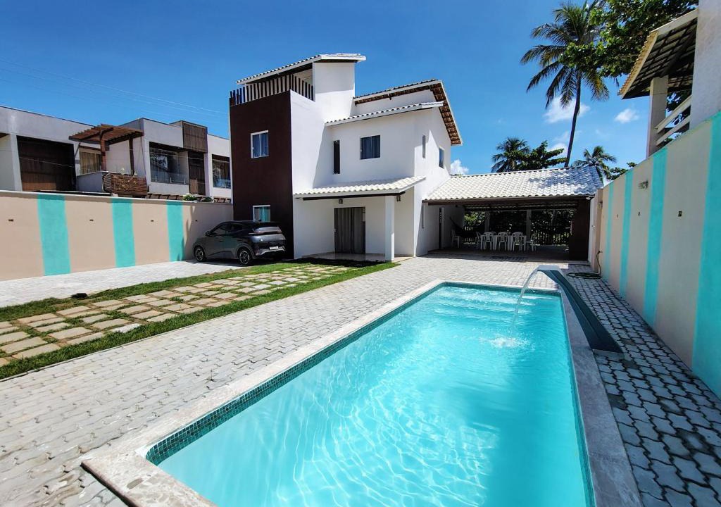 Barra do Jacuipe House | Refúgio Guarajuba, 50m da Praia, Piscina, Recarga EV, área gourmet, churrasqueira