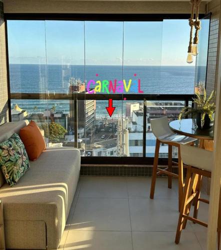 Barra Apartment | Studio charmoso vista Mar Barra