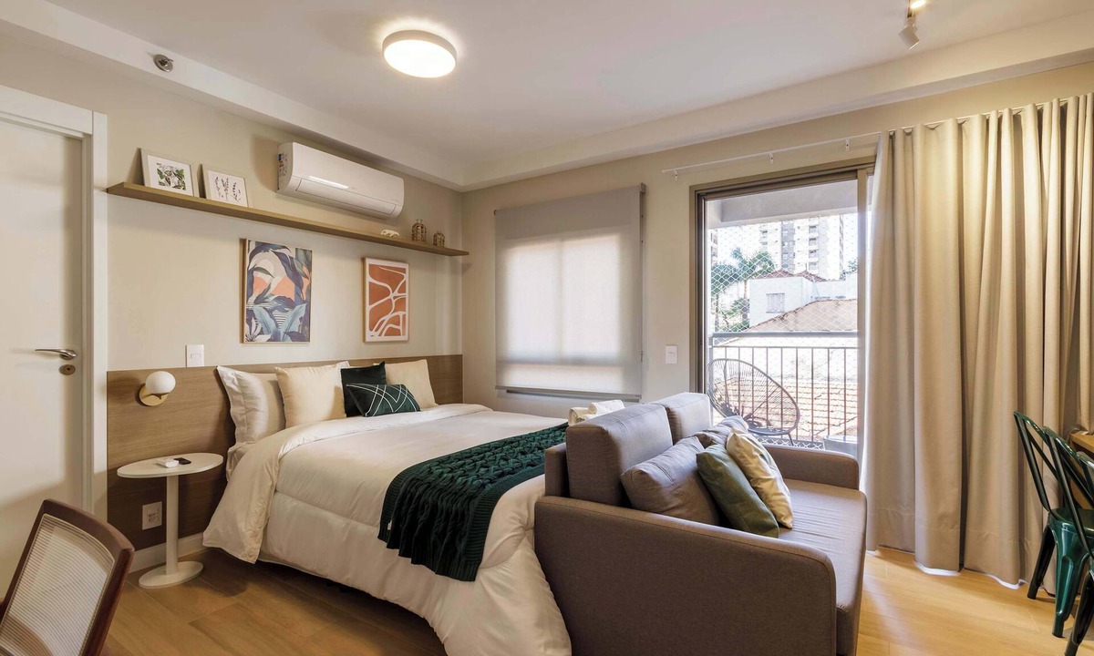 Perdizes Apartment | Studio Completo a 5min do Allianz e Pacaembu GP34