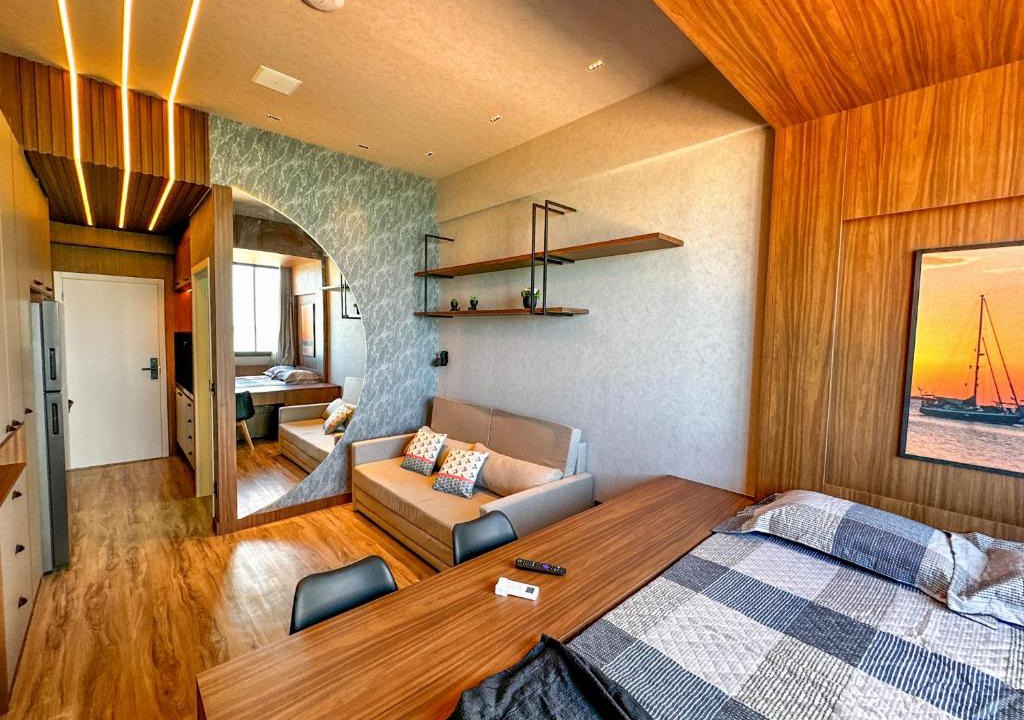 Coroa do Meio Apartment | Studio Moderno e Completo