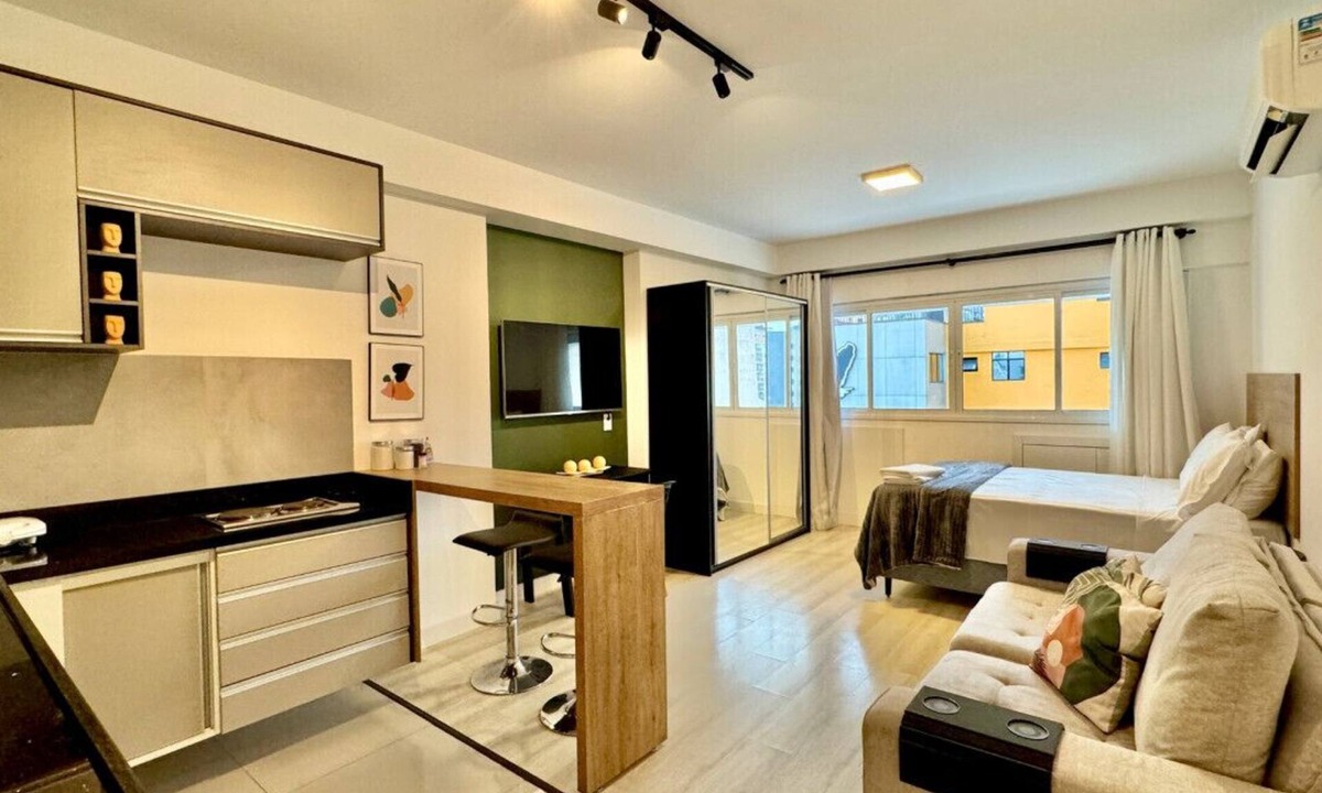 Matriz Apartment | Studio no lifespace Curitiba batel, com garagem