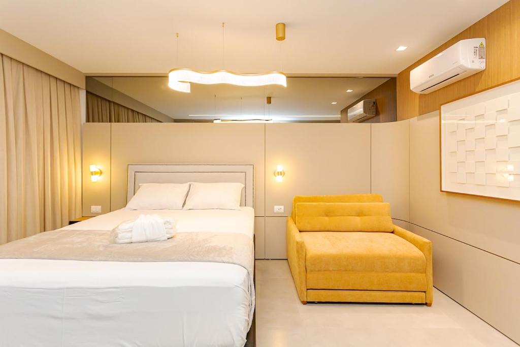 Matriz Apartment | Studio no melhor do Batel c/lazer e até 3 pessoas
