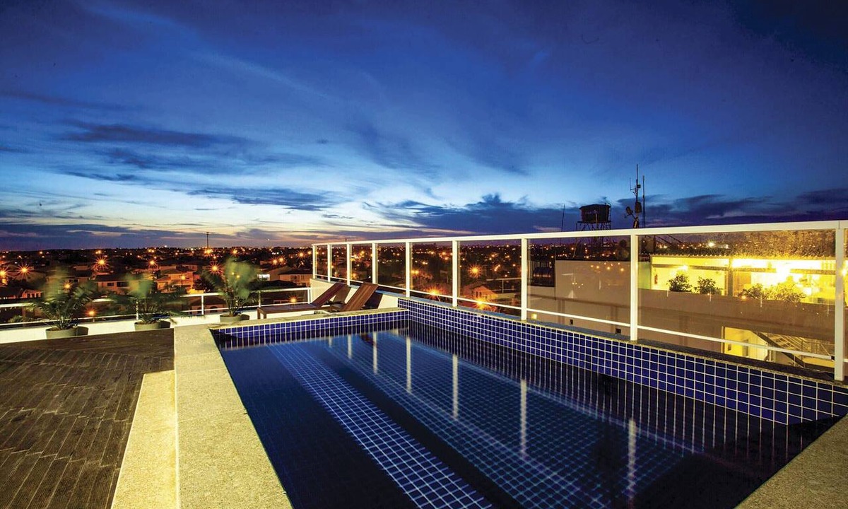 Vilas do Atlantico Hotel | Stylish Room Steps from Vilas do Atlântico Beach Retreat | Rooftop Pool