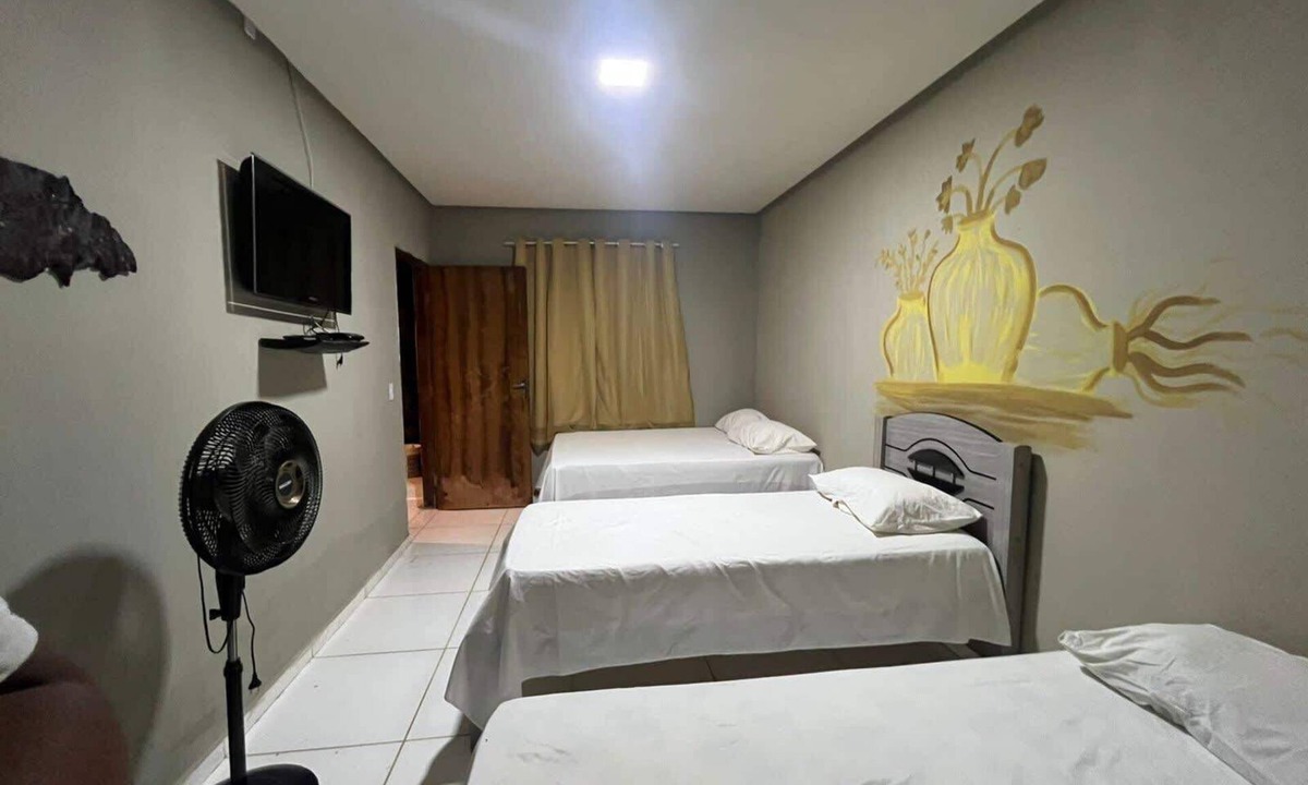 Palmeiras House | Suíte em Rio Grande com Cozinha e Piscina