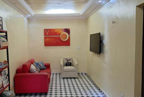 Sacramenta House | Suíte privativa com ar condicionado em residência domiciliar