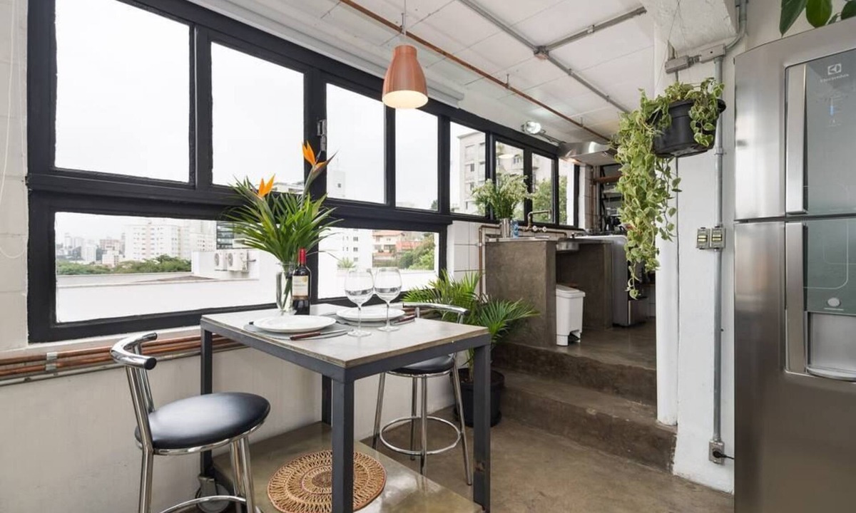 Sao Paulo Apartment | VILA MADALENA: INCREDIBLE VIEW, Artistic Apartment