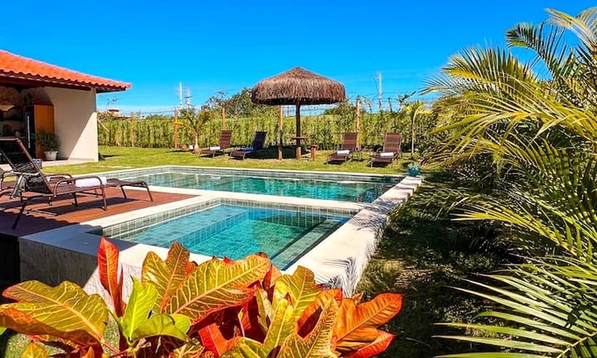 Marina Villa | Villa Pérola do Aré · Heated and private Pool & Jacuzzi · Barbecue area