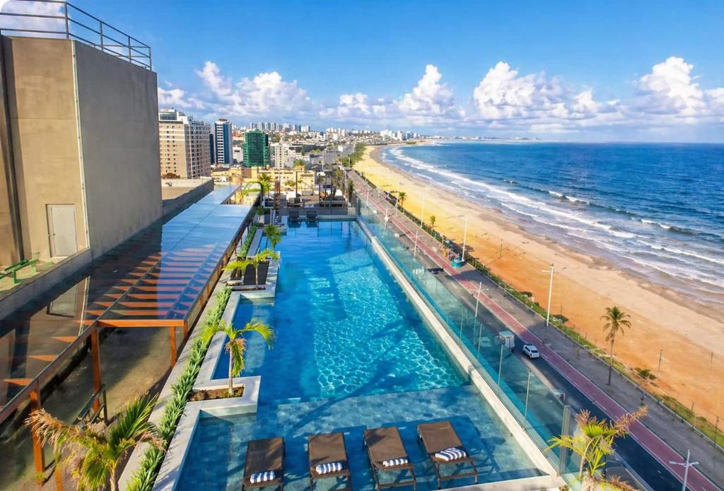 Armacao Apartment | Vista Mar Panorâmica Rooftop Piscina e Jacuzzi