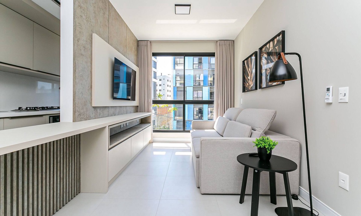 Carvoeira Apartment | WI-FI 300MB | 400m from UFSC #CARV01