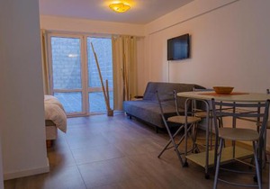 Apartamento en Bariloche con patio
