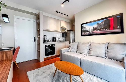 Paraiso Apartment | 1 Bedroom Queen Jardins Pool Garage Metro PKS48