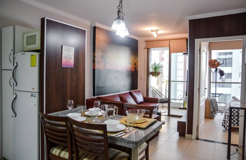 Santa Fe Apartment | 1 BedRoom Super comfy Modern Bright with Parking, AC. Double Glass Window