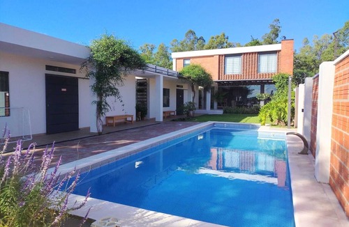 San Bernardino House | 11 Guest House Spacious: Quincho Swimming Pool Games