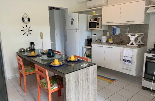 Jenipabu Apartment | 1st floor apartment, 3 suites, furnished, condominium club, 7 people, near the beach