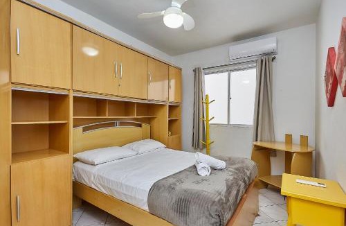 Centro Apartment | 2 min do Shopping Atlântico, econômico com conforto para 05 pessoas