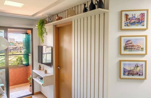 Boca do Rio Apartment | 2 quartos na Praia do Corsário, piscina e garagem