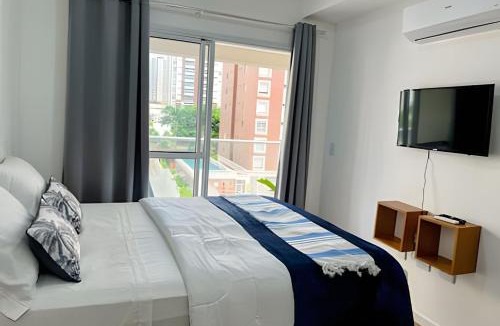 Gleba Fazenda Palhano Apartment | 2 Quartos, Piscina e Coworking | JH Palhano