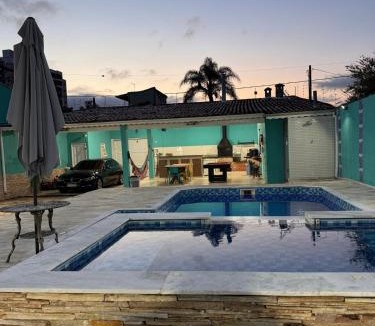 Porto Novo House | 3 suítes e piscina no Litoral Norte, beira-mar