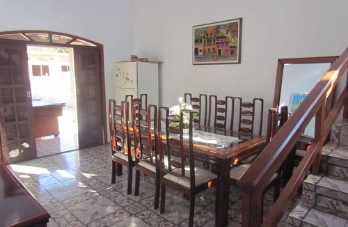 Morada da Praia House | 4-BEDROOM HOUSE WITH 3 SUITES - WITH POOL - Boraceia - Bertioga - CONDOMINIUM BEACH ADDRESS