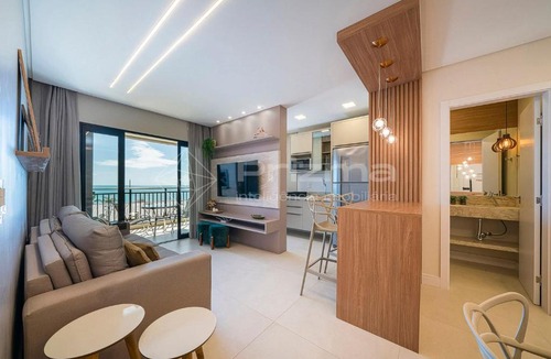 Centro Apartment | 402 Bl 02 Waldgarten Bombinhas - 50 m do Mar e Frente Avenida - Condomínio de Alto Padrão - Piscina - Academia - Salão de jogos