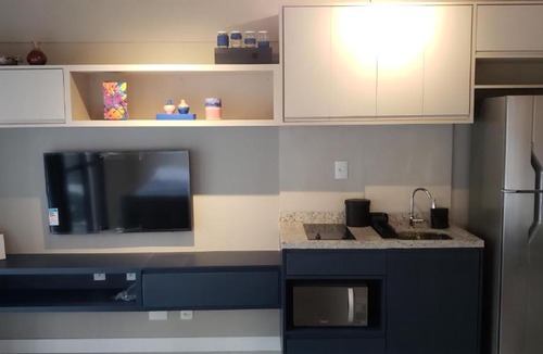 Consolacao Apartment | 68 Brand-new studio next to Paulista Av, fast wifi
