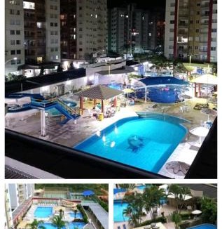 Bandeirantes Apartment | 7 piscinas, sauna, 2 AR Split, ventilador na sala, Filtro de agua gelada, Airfryer, 2 Secadores de cabelo, Internet de qualidade, TV Smart 43", e 32" Garagem coberta, Shopping Singapura pertinho