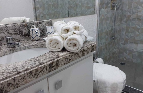 Ponta Negra Apartment | A comfortable apartment with a beautiful view of the ocean and Morro do Careca.