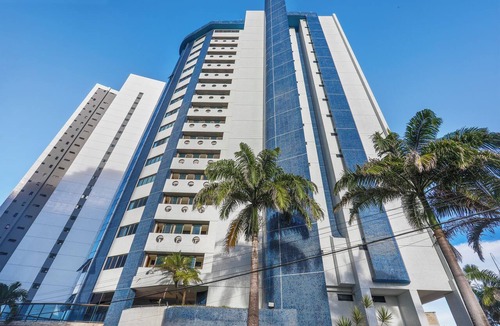 Ponta Negra Apartment | A retreat with a perfect sea view, 2 bedrooms, Wi-Fi, 24-hour concierge, rotating garage.