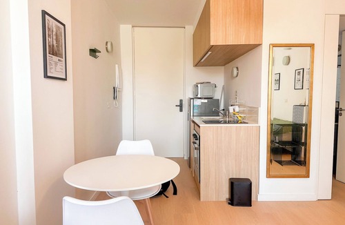 Nunez Apartment | Adorable 1-bedroom studio with AC in Nuñez BA. Close to River, Obras, Cenard