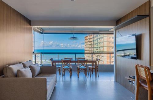 Ilheus Apartment | Apê com Vista Incrível para o Mar! 800m da Praia!