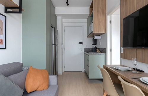 Vila Olimpia Apartment | Apê Moderno na Av. Santo Amaro