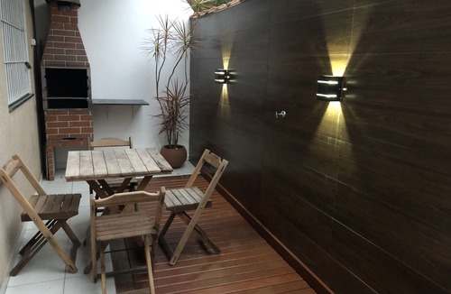 Maranduba Apartment | Ap 106: Access to walk to Maranduba beach, Ap with suite, led TV, barbecue