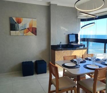 Maracana Apartment | AP Beira Mar com Varanda Gourmet e conforto total, até 8 pessoas