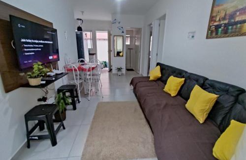 Indaia Apartment | Ap23 Cristal do Indaiá I 450m praia ar condicionado e wi-fi
