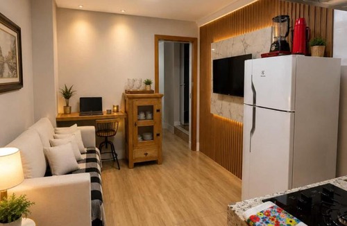 Campo Grande Apartment | Apart 1Q Campo Grande Conforto próx ao Hospital