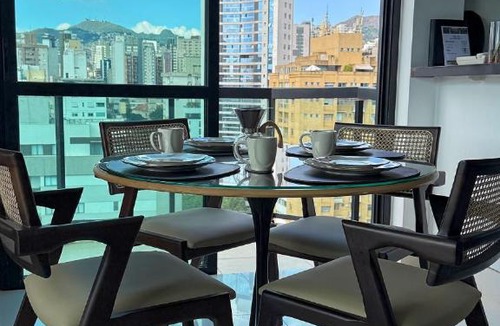 Savassi Apartment | Apart Premium na Savassi com vista e arrumação