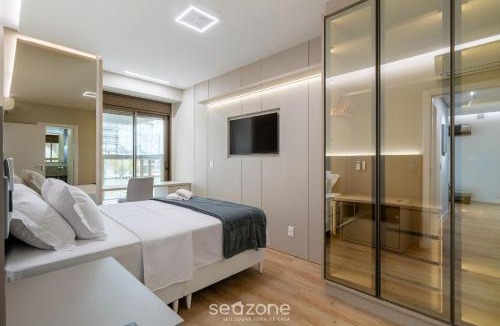 Jurere Apartment | Apart w/2 Suites in Jurerê Internacional VVC0202