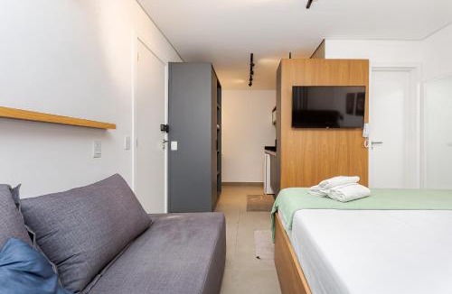 Cristo Rei Apartment | Apartamento 206 - Eixo · Studio completo px Jd Botânico | Enxoval + A/C 4p