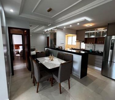 Sector Aeroporto Apartment | Apartamento 3 quartos mobiliado