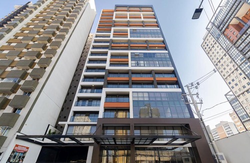 Matriz Apartment | Apartamento 312 - MUV · Studio p/2 no Centro | A/C, Academia & Co-Working