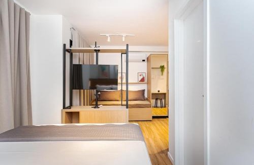 Matriz Apartment | Apartamento 811 - Ibiza · Piscina aquecida, Academia | Enxoval e cozinha 4p.