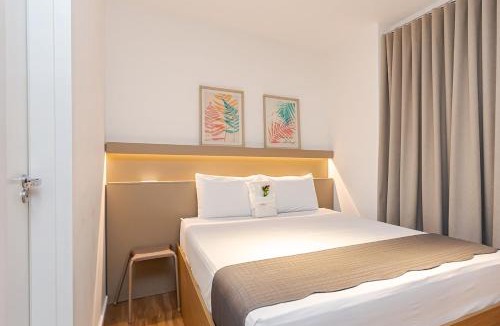 Matriz Apartment | Apartamento 811 - Ibiza · Piscina aquecida, Academia | Enxoval e cozinha 4p.