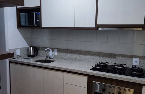 Country Apartment | Apartamento Completo Mobiliado com ar Condicionado Quente Frio